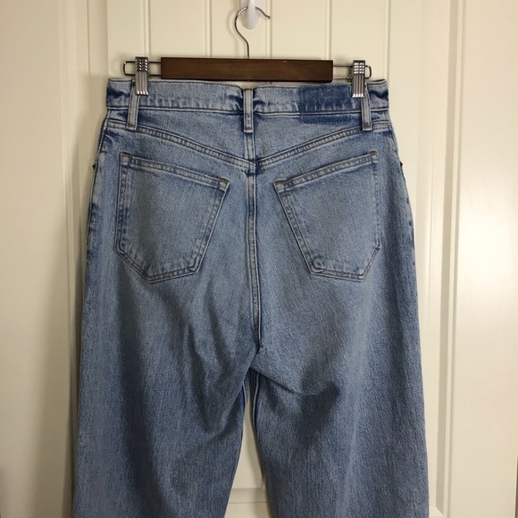 Abercrombie & Fitch Curve Love The 90’s Straight Ultra High Rise Jeans 29 Long. - Picture 7 of 10